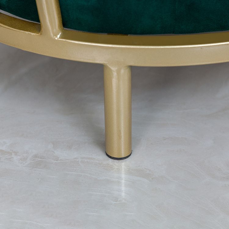 Silla de comedor individual sin brazos tapizada con respaldo Windsor de estilo escandinavo