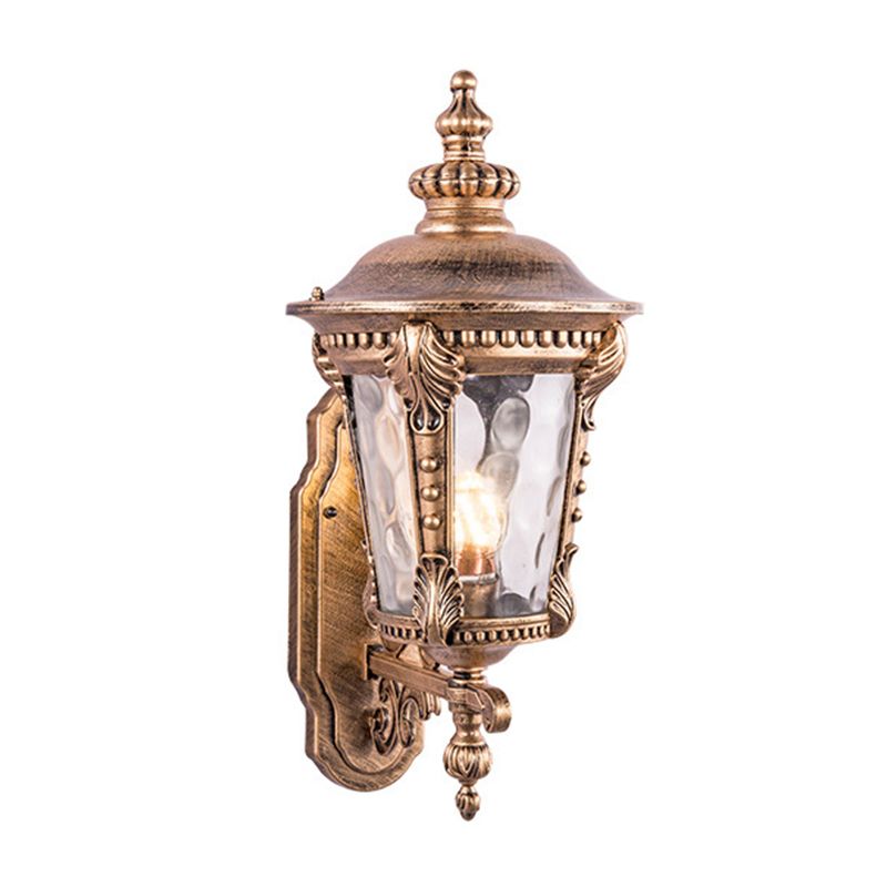 Zwart/messing taps toelopen