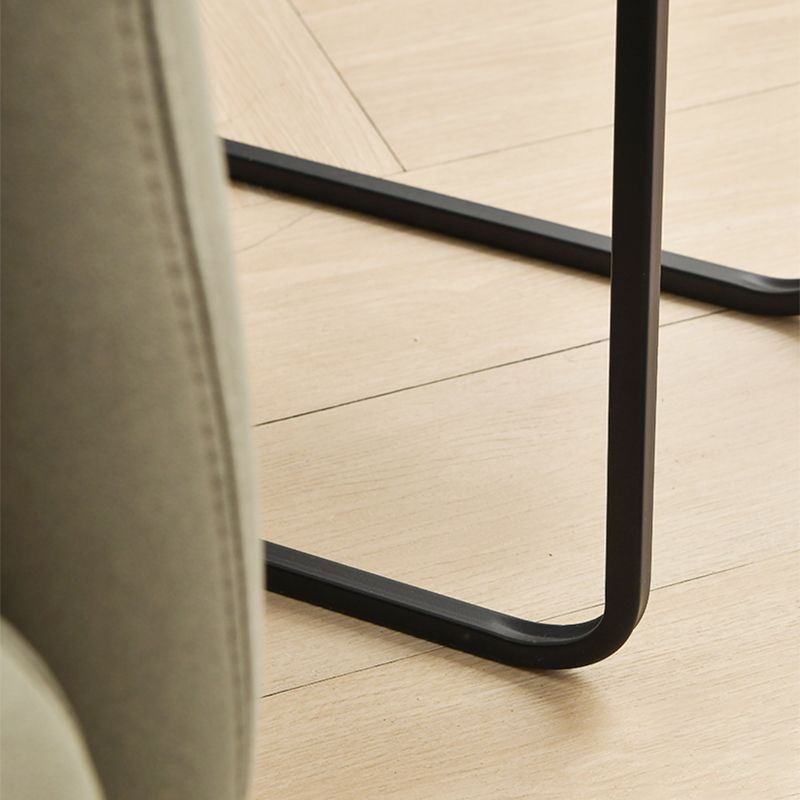 9" Wide Contemporary Corner Table Rectangular Accent Side Table