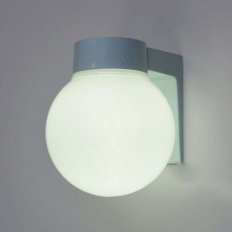 Kugelform Glaswand Licht moderner Stil 1 Leicht Wandmontaged Beleuchtung