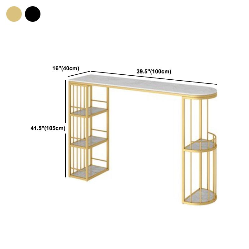 Double Pedestal Bar Stool Table Living Room Stone Bar Height Pub Table