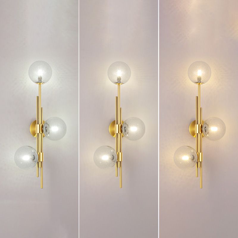 Glasbällchen Leuchte Leuchte Nordische Wandhalterung Leuchte für Schlafzimmer