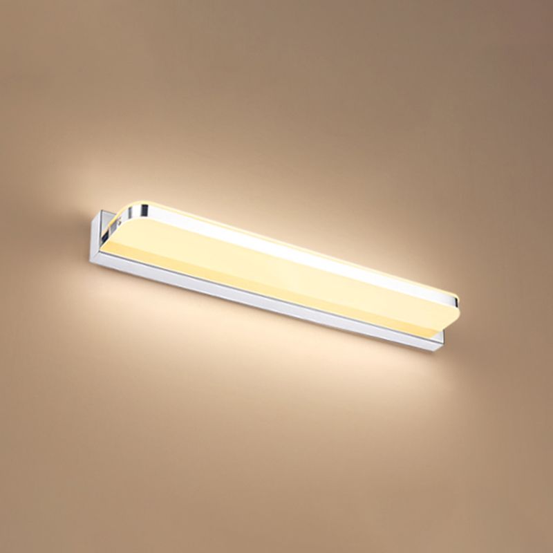 Minimalism Vanity Lighting Linear Metal Wall Light Fixture for Bathroom