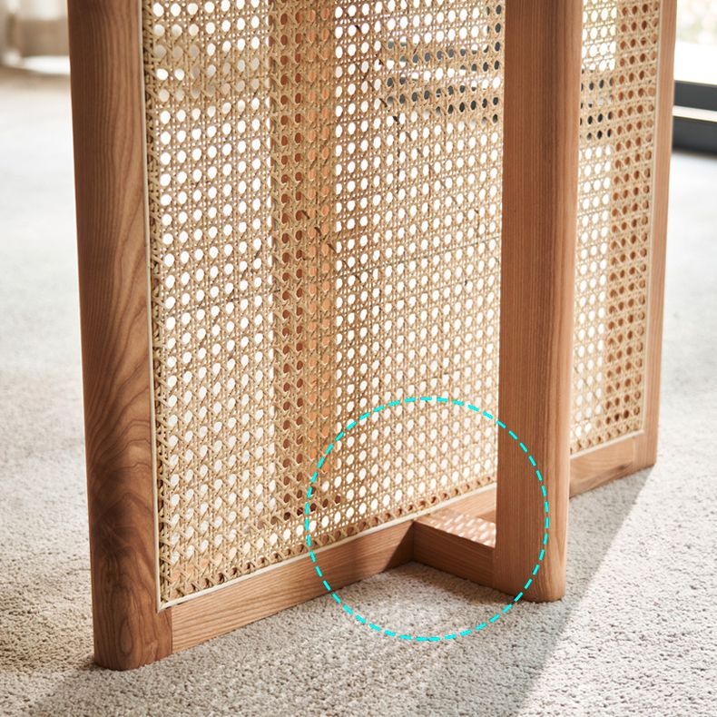 Eschenholz-Massivholz-Esstisch, Holzfarbe, Schlichtheit, fester Tisch für das Esszimmer