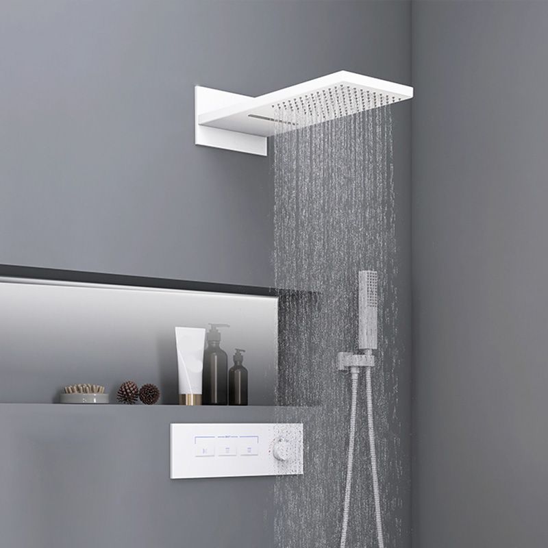 Modern Shower Set Handheld Shower Head Wall Mounted Shower System