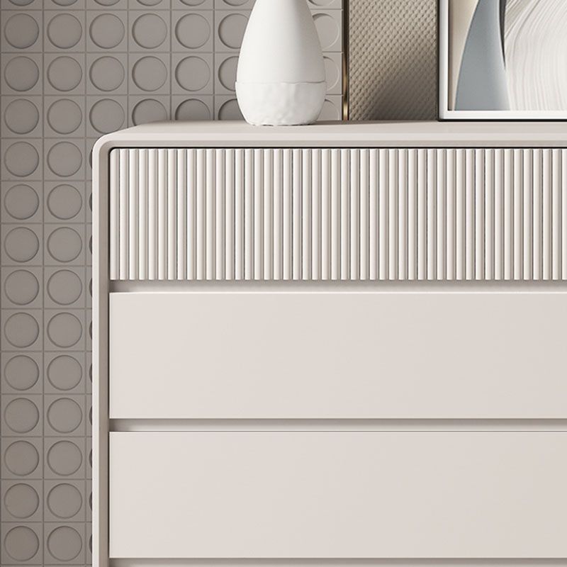 Modernism Horizontal Double Dresser Wood Dresser with 5/6/8 Drawers for Home