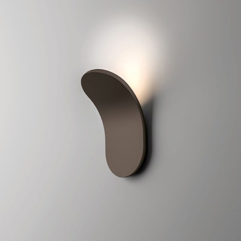 Piegare i dispositivi di illuminazione delle pareti in metallo ovale per le pareti di illuminazione moderna a 1 luci a parete lampade a 1 luci
