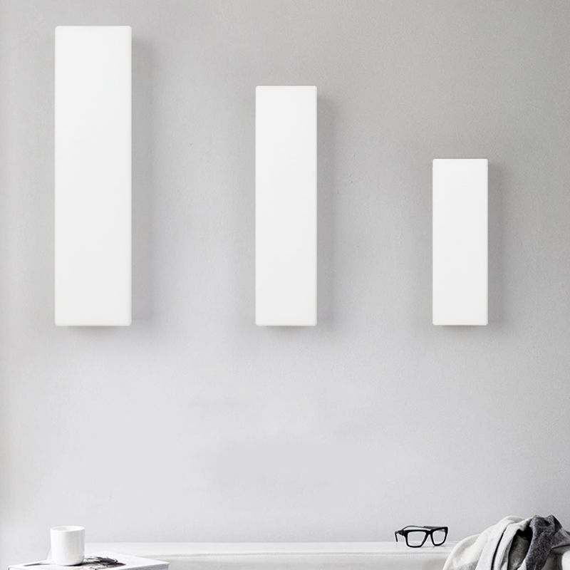 Modern Simple Fashion Style Linear Shade Wall Sconce Metal 1 Light Sconces in