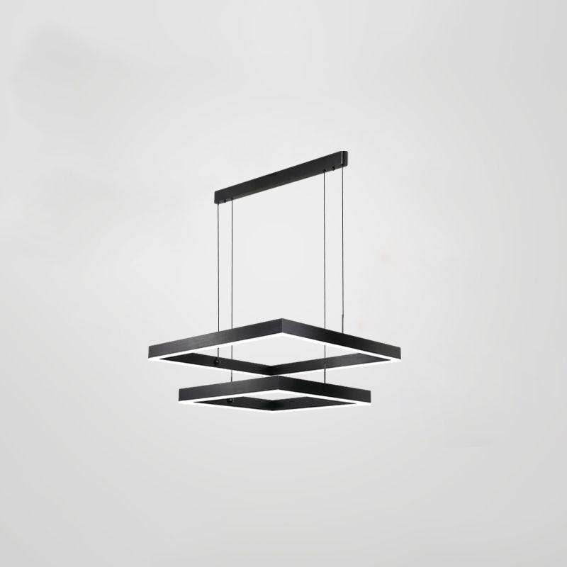 Luz moderna de lujo nórdico sencillo led encierro led lámpara para sala de estar