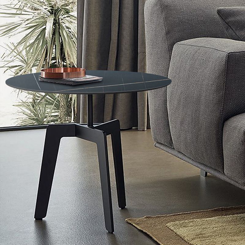 Slate Round Side Table 3 Legs Base Type Slate Nesting Tables