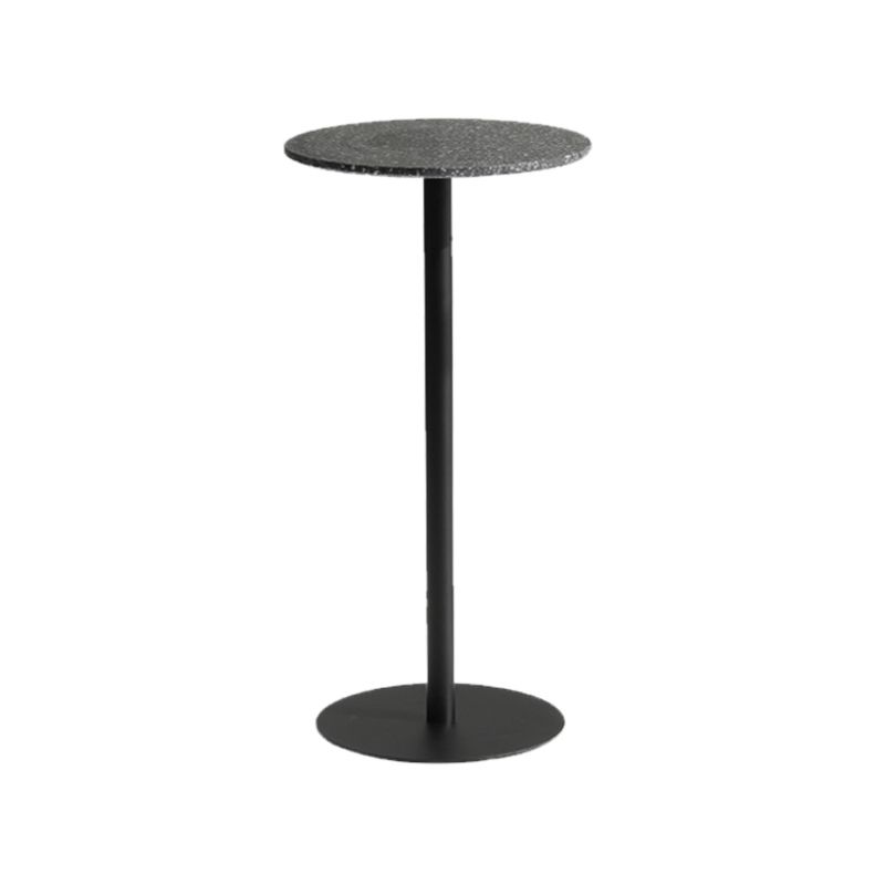 Square and Round  Pedestal Bar Table Modern Outdoor Stone Bar Table