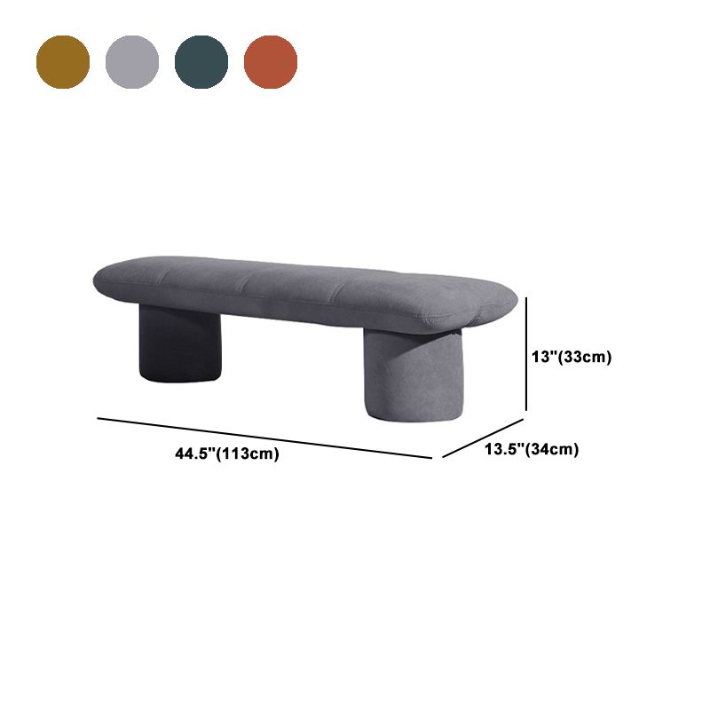 Modern Velvet Boucle Pouf Plain Rectangle Water Resistant Sherpa Pouf