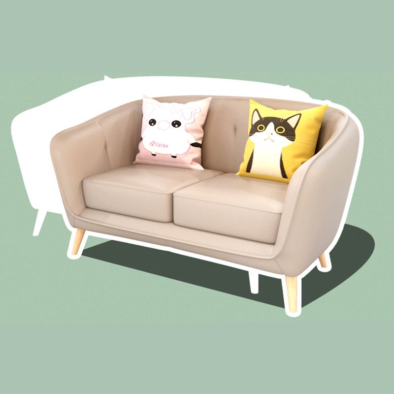 28,74 "H Faux Leder Feste Farbe mit Hangarm für Schlafzimmerwohnungen