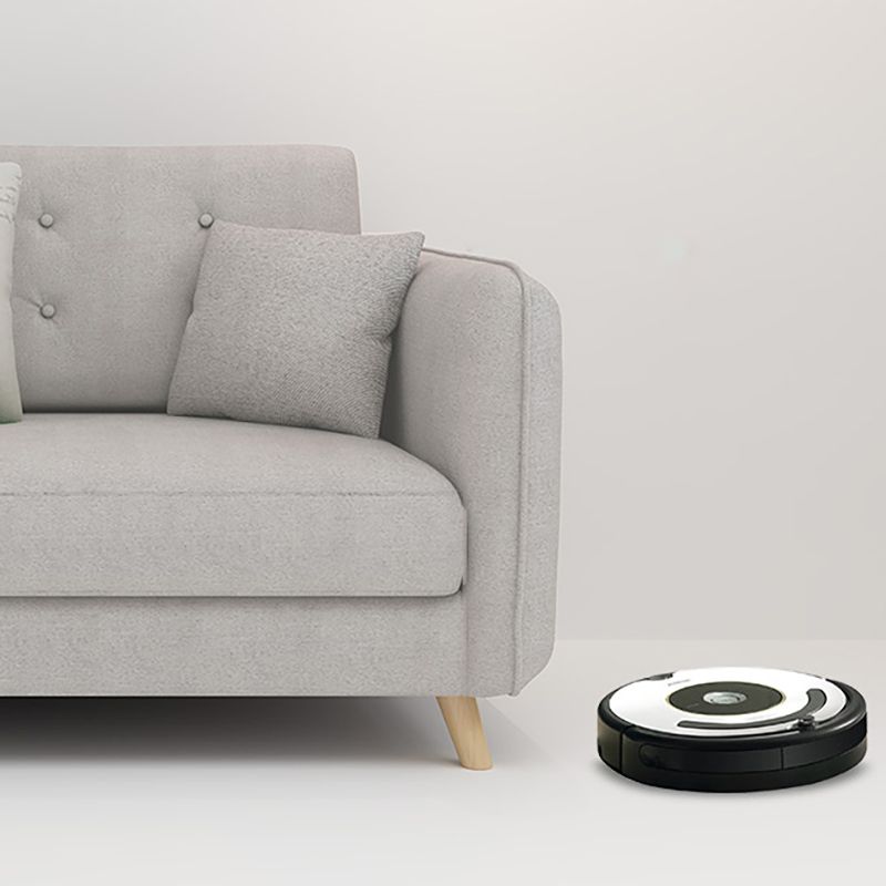 Tessuto grigio moderno/divano standard in pelle finta braccio quadrato di divano trapuntato