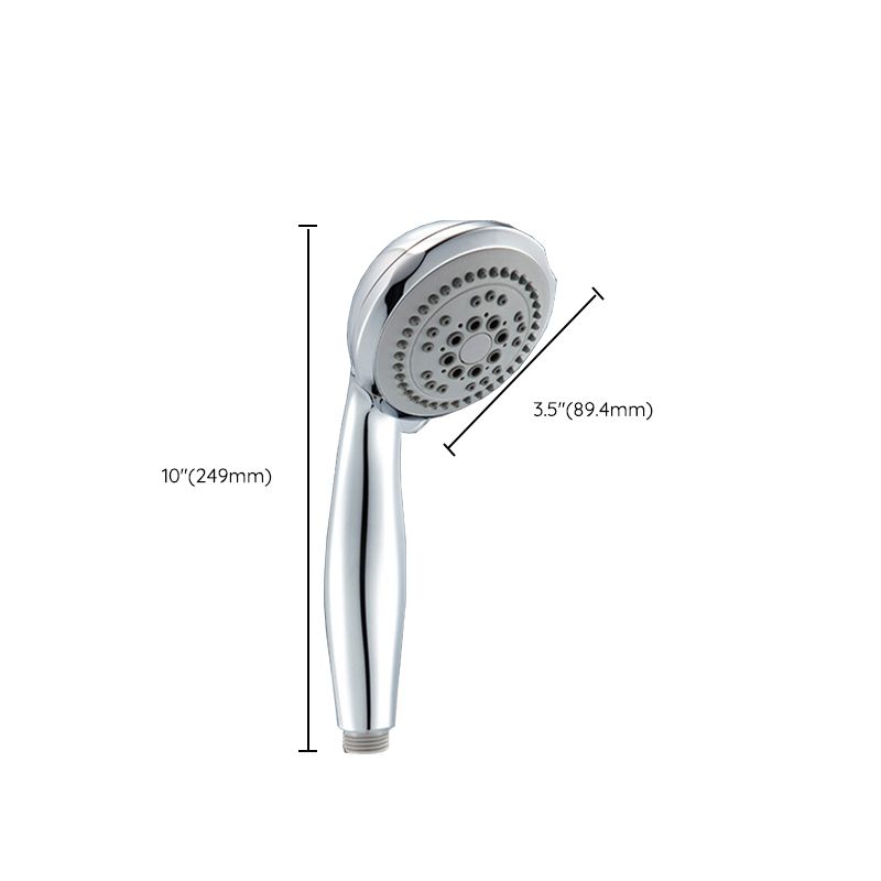 Modern Style Round Handheld Shower Bathroom Metal Wall Mounted Hand Shower