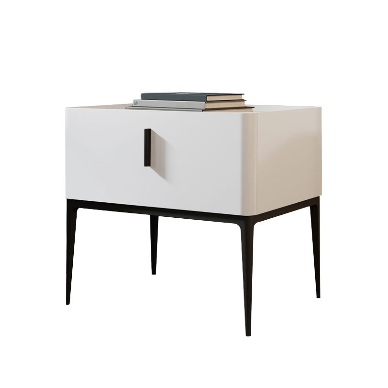 Wooden Drawer Storage Bed Nightstand Modern Night Table for Bedroom