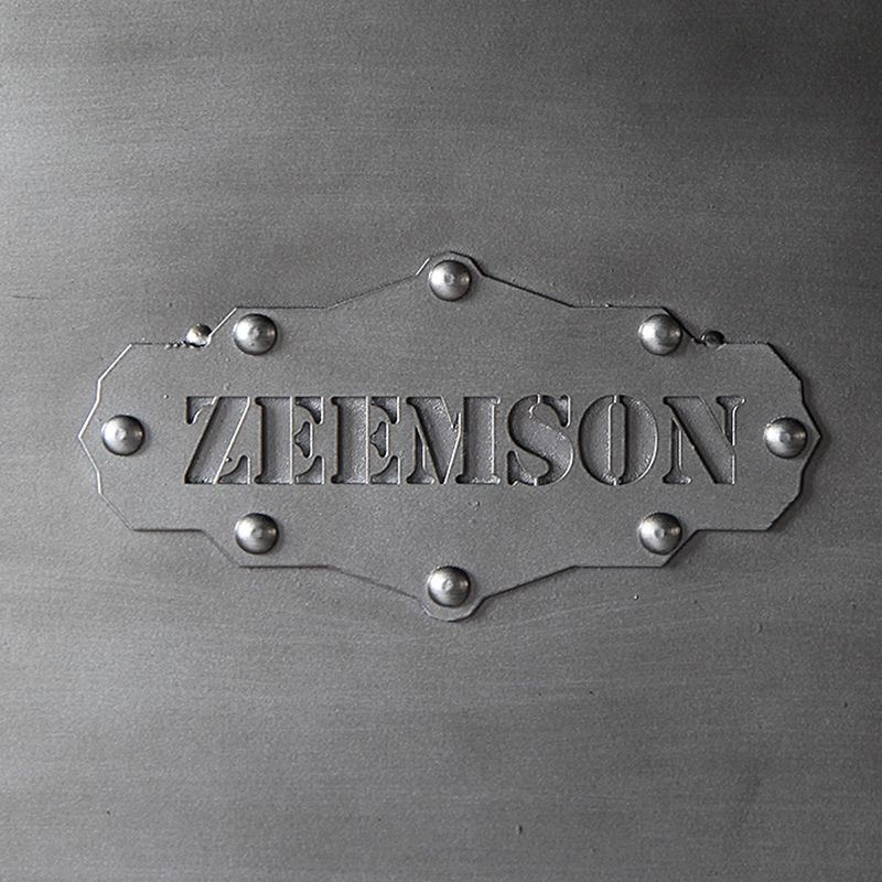 Industrial Metal Wardrobe Closet Freestanding Wardrobe in Grey