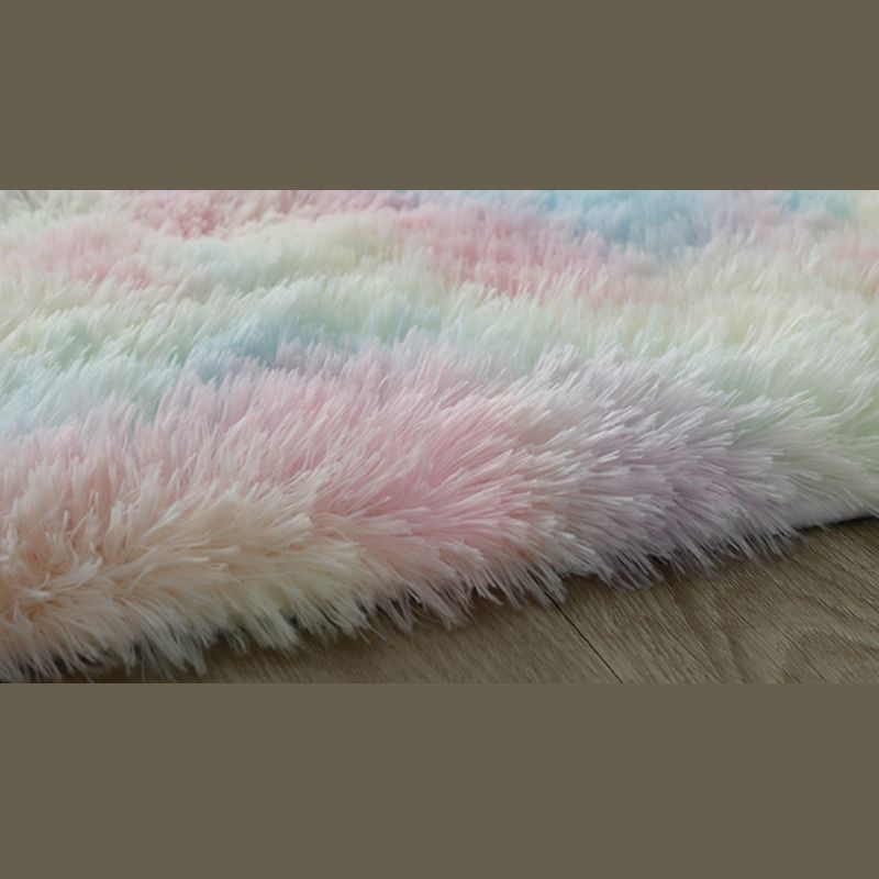 Tendy Area Tapis Creative Dimond Shile Polyester Polyester Anti-Slip Backing Shag Carpet For Home Decor