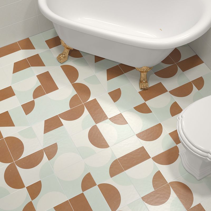 Ceramic Floor and Wall Tile Square Shape Floor and Wall Tile for Bathroom
