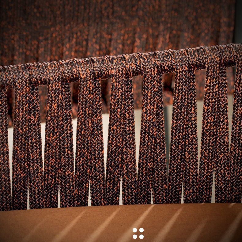 Matte Finish Boho Dining Set 1/2/7 Pcs Stone Dining Table Set