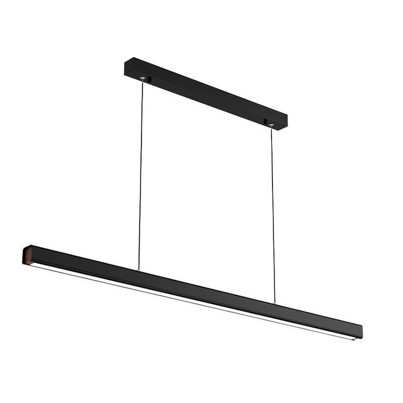 Modernism Single Black Kitchen Island Lighting LED Island Pendant Lighting
