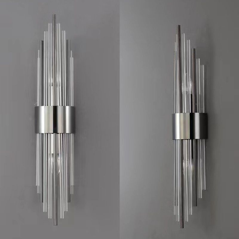 Modern Style Crystal Wall Mount Lamp Creative Wall Light for Living Room
