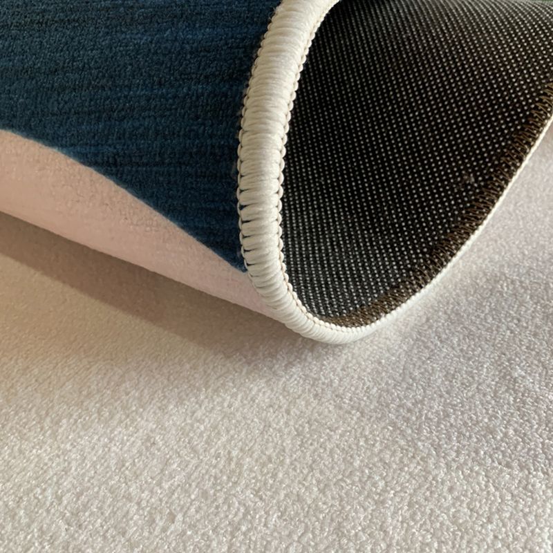 Modern Marble Print Watercolor Rug Multi Colored Polyester Rug Non-Slip Backing Washable Stain Resistant Carpet for Home