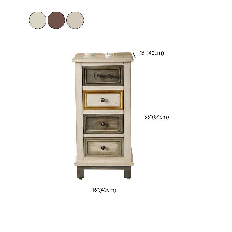 Traditional Wooden Storage Chest Vertical Drawers Included Storage Chest Dresser