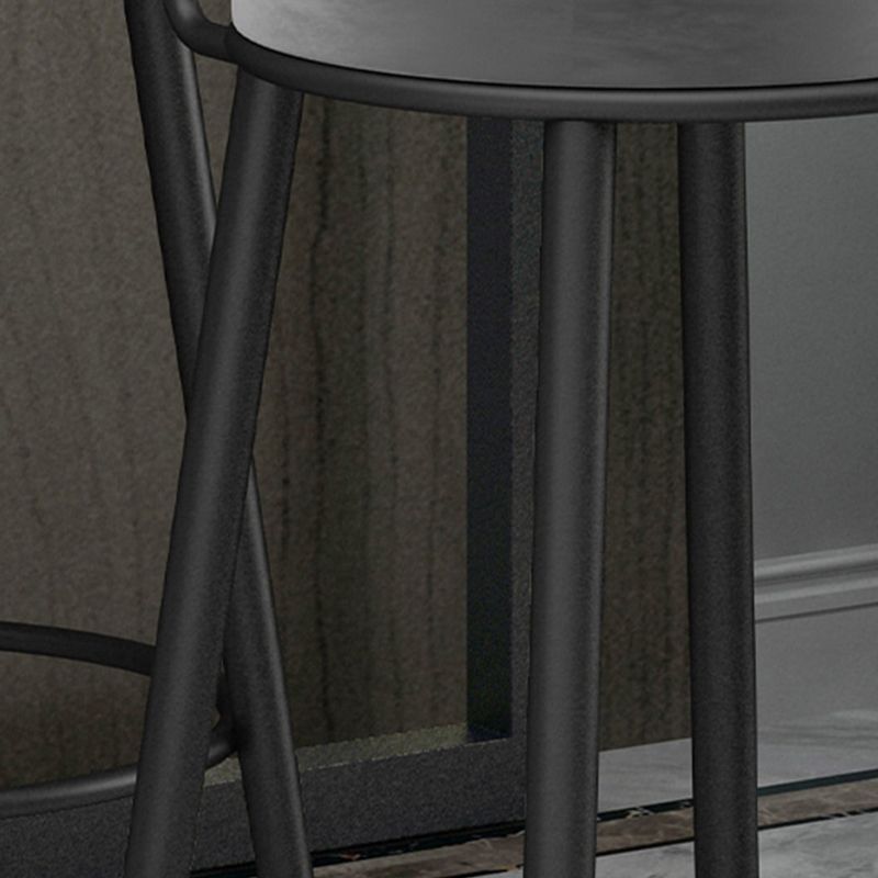 Contemporary Style Bar-stool Round Counter Bar Stool for Kitchen