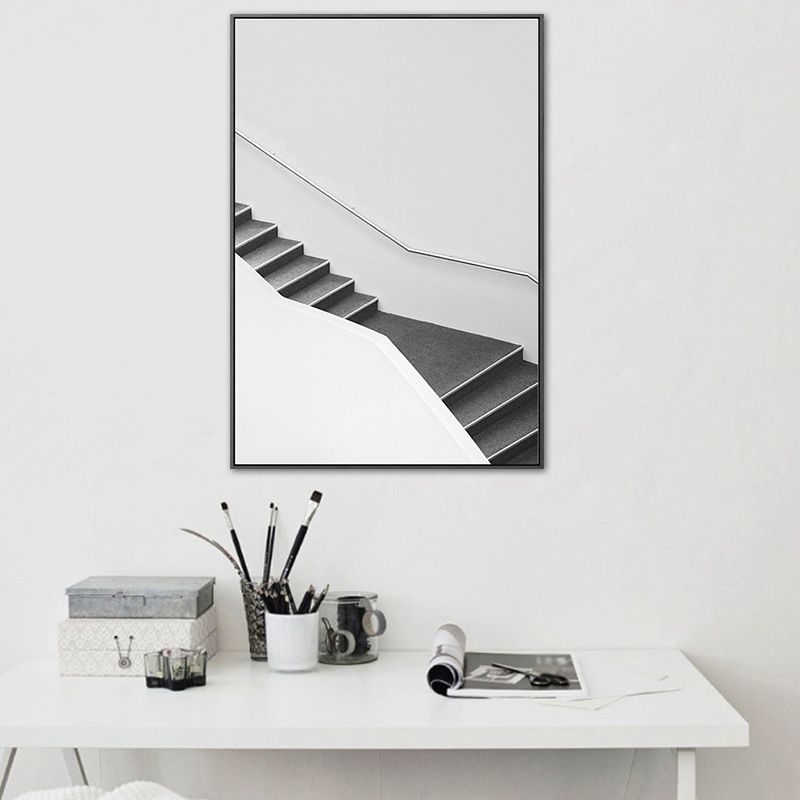 Décor d’art mural d’escalier pour le salon en couleur pastel, plusieurs tailles disponibles