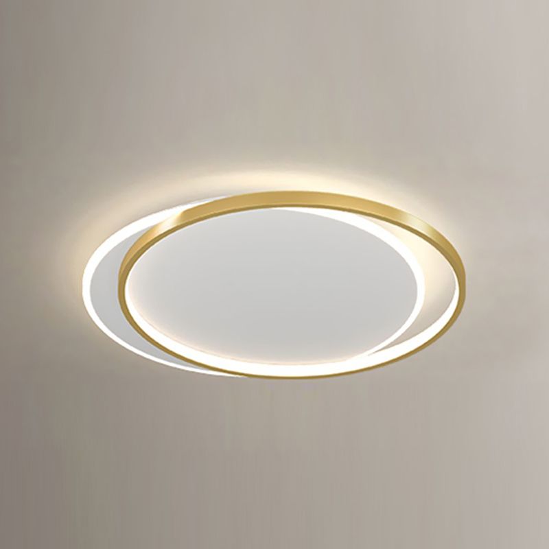 Luminaires de plafond de simplicité de lumière montée par plafond de LED pour la salle à manger de salon