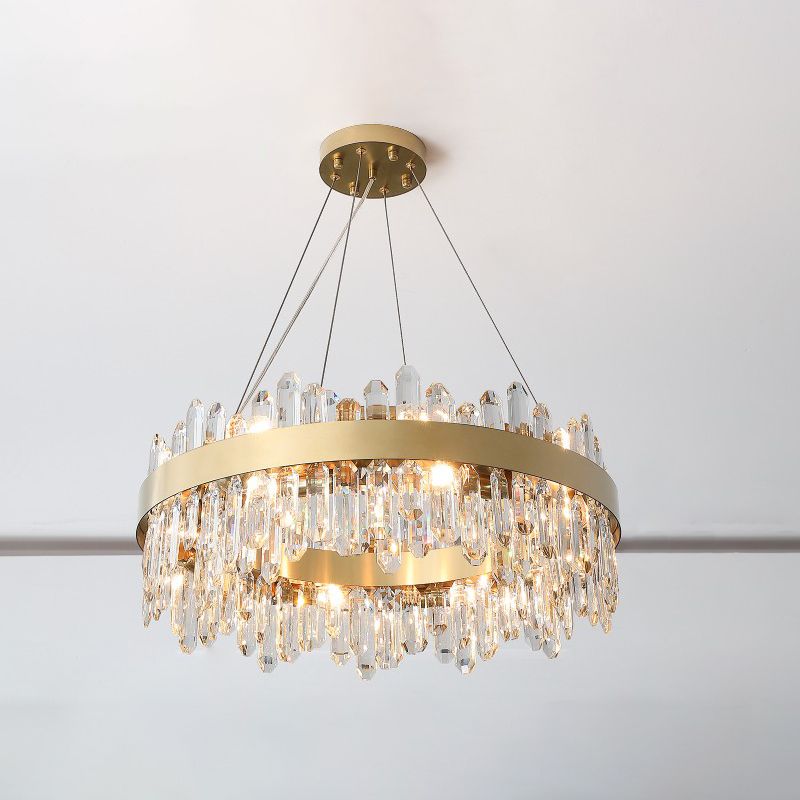 Modern Chandeliers For Foyer Circular Chandelier Pendant Lighting Fixtures