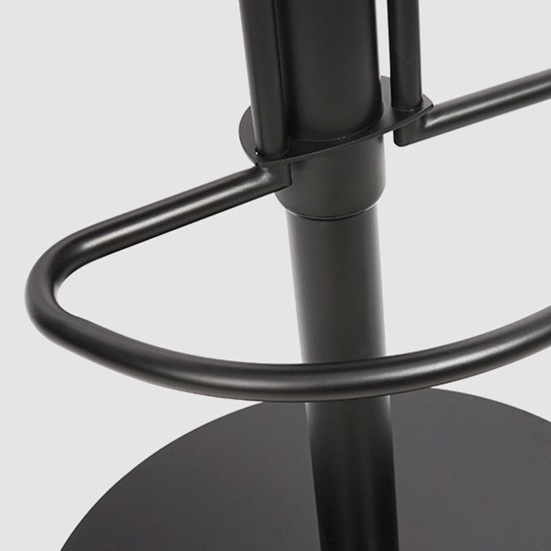 Leather Bar Stool Backless Counter Stool for Bristol with Swivel
