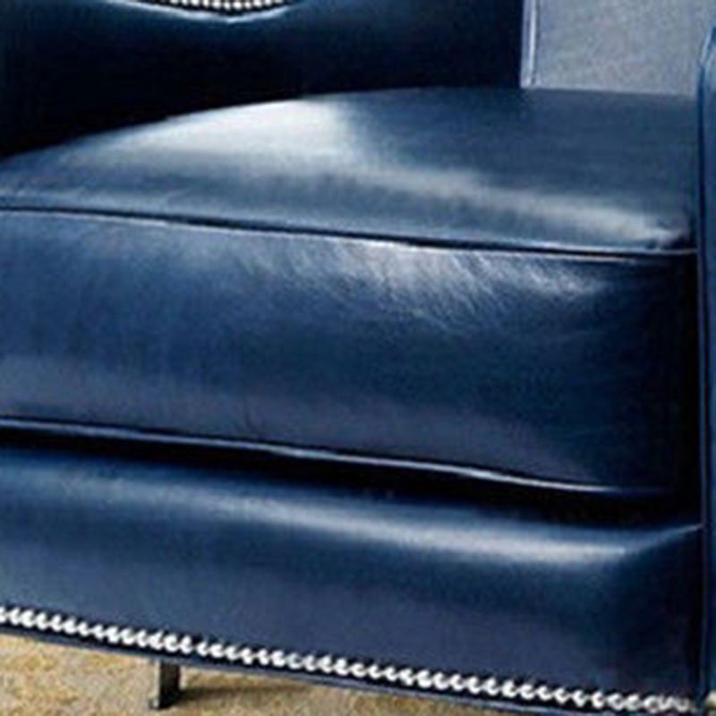 Faux Leather Chair31.4" L x 33.4W x  43.3" H Armchai Chair for Living Room