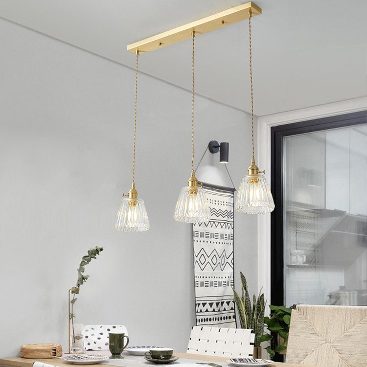Nordic Pendant Ceiling Light Glass Dining Room Hanging Light Fixture
