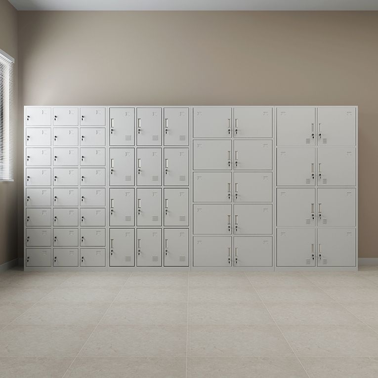 Steel Wardrobe Cabinet Contemporary Hinged Wardrobe Armoire for Home