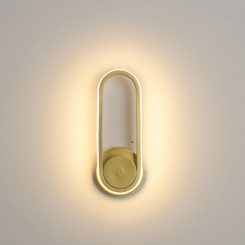 LED Wall Light Fixture Nordic Style Rotatable Sconce Light for Living Room