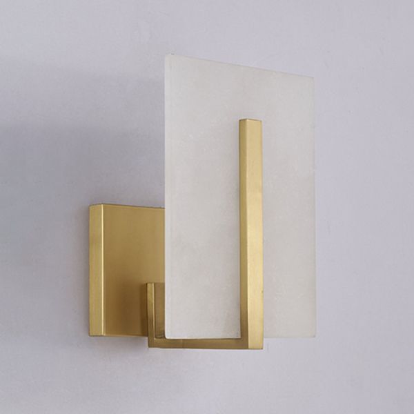 Moderne einfache Wandleuchter 1 Kopf Marmorwand montierte Leuchte für Wohnzimmer