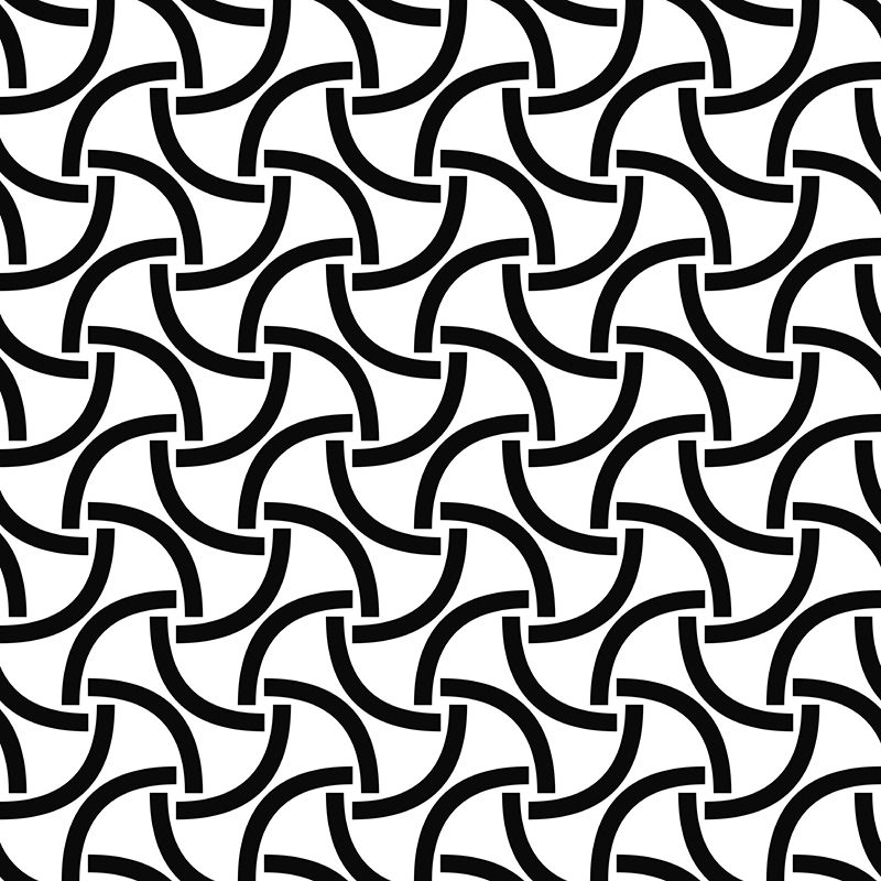 Customized Modern Geometry Wall Mural Decal Eco-friendly Wallpaper Wall Decor