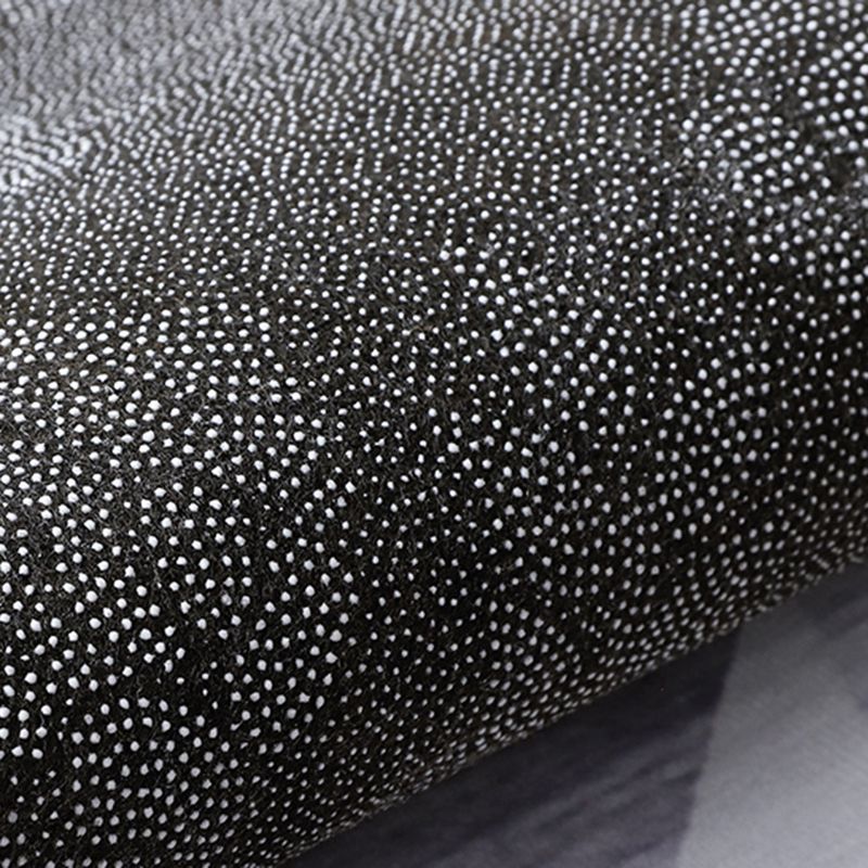 Farblich gemischter Teppich mit abstrakten Linien, kräftiger Polyester-Teppich, rutschfeste Rückseite, Innenteppich für Heimdekoration