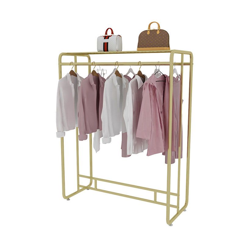 Simple Clothes Hanger Solid Color Metal Coat Rack for Living Room