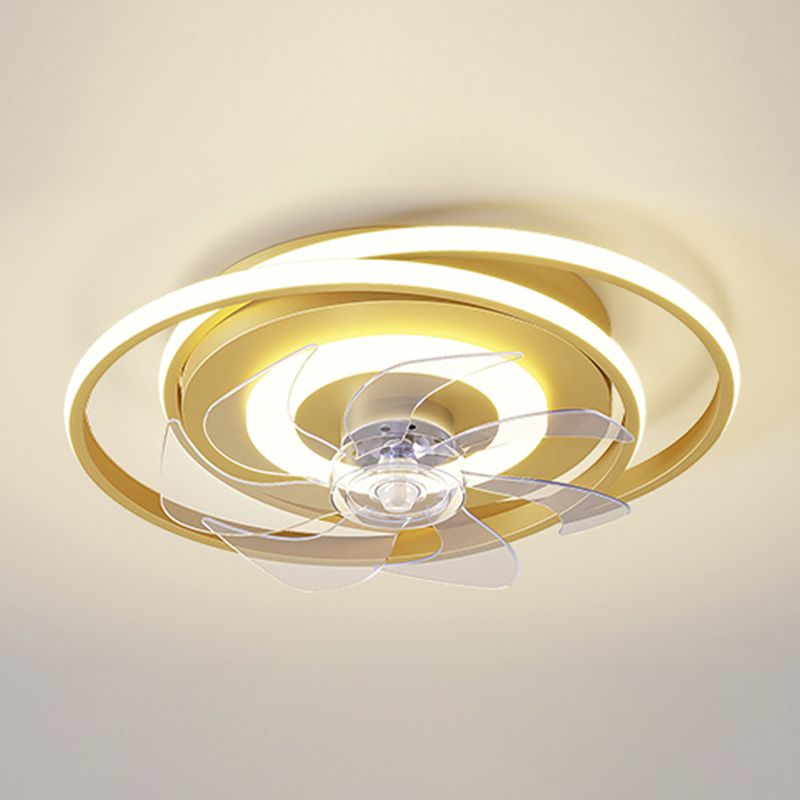 Metal Geometric Ceiling Light Modern Style Multi Lights LED Flush Light