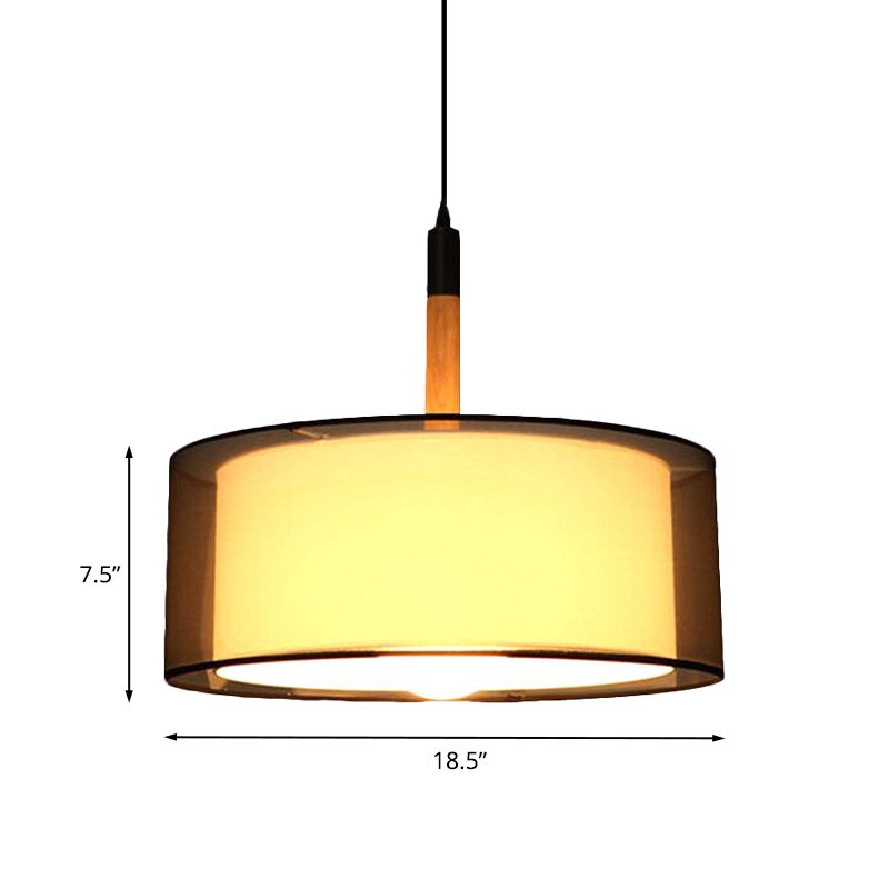 Black Dual Shade Rended Pendant lampe modernisme 1 TEAL TASH SUSPENSION LUMIN