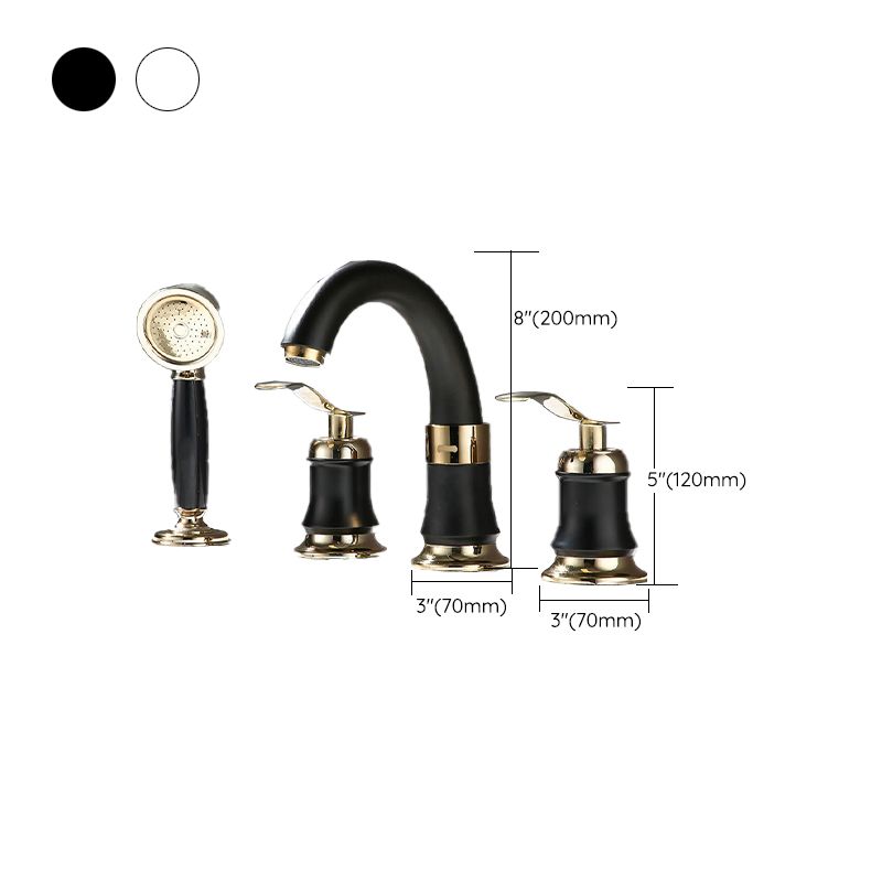 Modern Vessel Faucet Metal Lever Handles Low Arc Vessel Faucet for Home