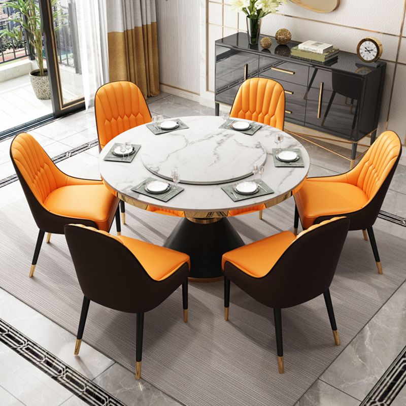 Glam 1/4/5/7/9 Pieces Dining Set Sintered Stone Dining Table Set for Home Use