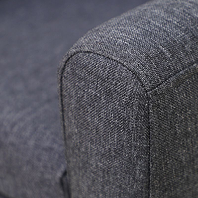 Contemporary Cotton Blend Tufted Split-Back Settee Couch for Children