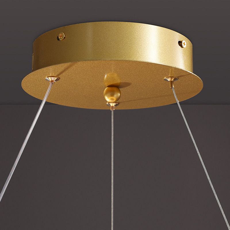 Luz de lámpara orbicular moderna restaurante de lámparas de lámparas colgantes con sombra acrílica