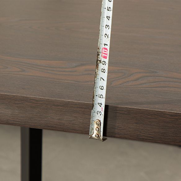 MDF 5 PCS Juego de comedor moderno con sillas de bocina de vaca Juego de comedor de altura estándar