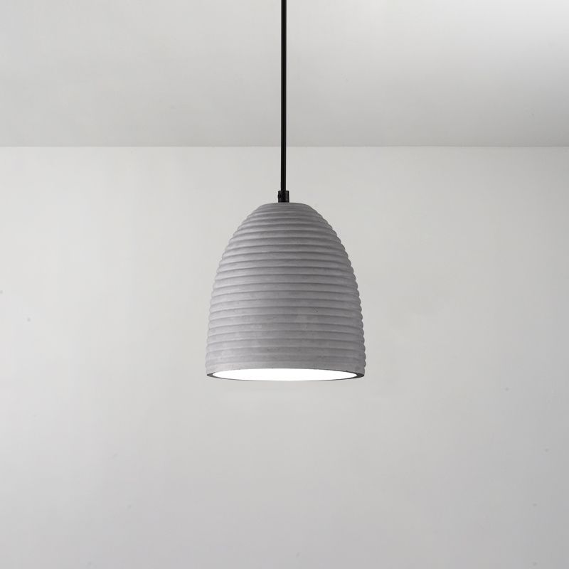 Modern Style Ceiling Suspension Lamp Shaded Hanging Ceiling Light with Cement Shade