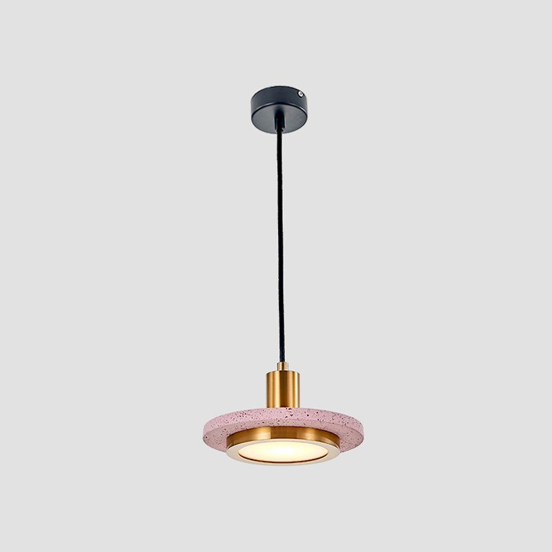 Terrazzo Hanging Light Nordic Pendent Lighting Fixture for Sitting Room